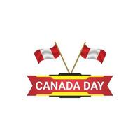 Canadá día vector