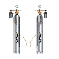 oxygen tank or cylinder vector