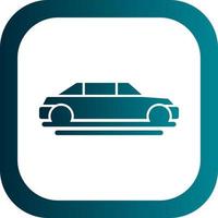 Limousine Vector Icon Design