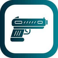 Gun Vector Icon Design