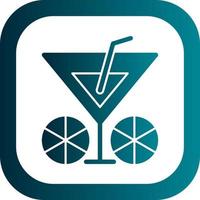 Cocktail Vector Icon Design