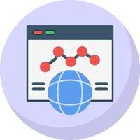 Stock Market Vector Icon Design