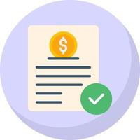 Investment Agreement Vector Icon Design