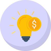 Investment Idea Vector Icon Design