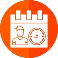 Working Hours Vector Icon Design