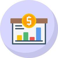 Cash Flow Projections Vector Icon Design