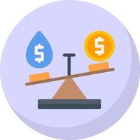 Liquidity Vector Icon Design