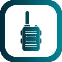 Walkie Talkie Vector Icon Design