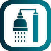 Shower Vector Icon Design