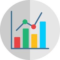 Market Analytics Vector Icon Design