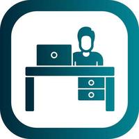 Workplace Vector Icon Design