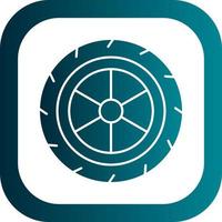Tires Vector Icon Design