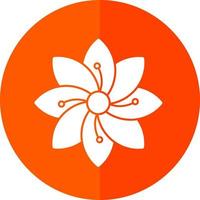 Hydrangea Vector Icon Design