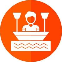 Boating Vector Icon Design