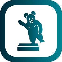 Bear Vector Icon Design