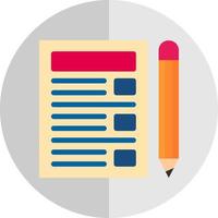 Task List Vector Icon Design