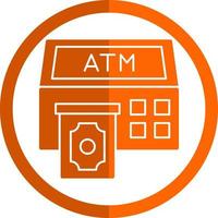 Atm Machine Vector Icon Design