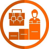 Career Vector Icon Design