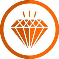 diseño de icono de vector de diamante