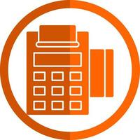 Pos Terminal Vector Icon Design