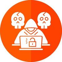 diseño de icono de vector de hacker