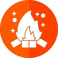 Bonfire Vector Icon Design