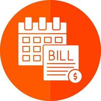 Bill Vector Icon Design