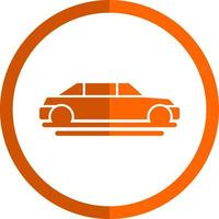 Limousine Vector Icon Design