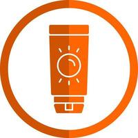 Sunblock Vector Icon Design