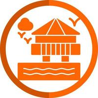 Resort Vector Icon Design