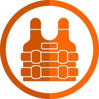 Bulletproof Vest Vector Icon Design