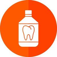 Mouthwash Vector Icon Design