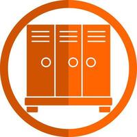 Locker Vector Icon Design