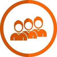 Queue Vector Icon Design