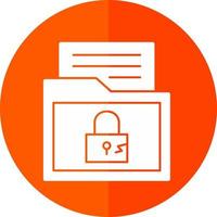 Personal Data Breach Vector Icon Design