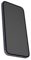 moderne violet téléphone png