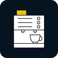 Coffee Machine Vector Icon Design