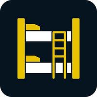 Bunk Vector Icon Design