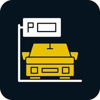 Parking Vector Icon Design