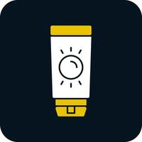 Sunblock Vector Icon Design