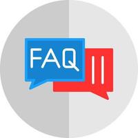 Faq Vector Icon Design