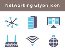 Networking Vector Icon Set