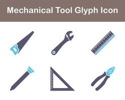 Mechanical Tool Vector Icon Set