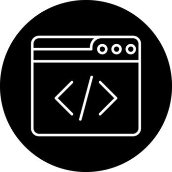 Web Programming Vector Icon