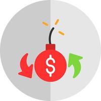 Debt Vector Icon Design