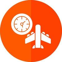 Jet Lag Vector Icon Design