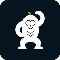 Monkey Vector Icon Design