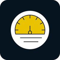 Speedometer Vector Icon Design