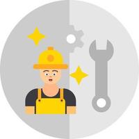 diseño de icono de vector de trabajador