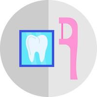 Dental Floss Vector Icon Design